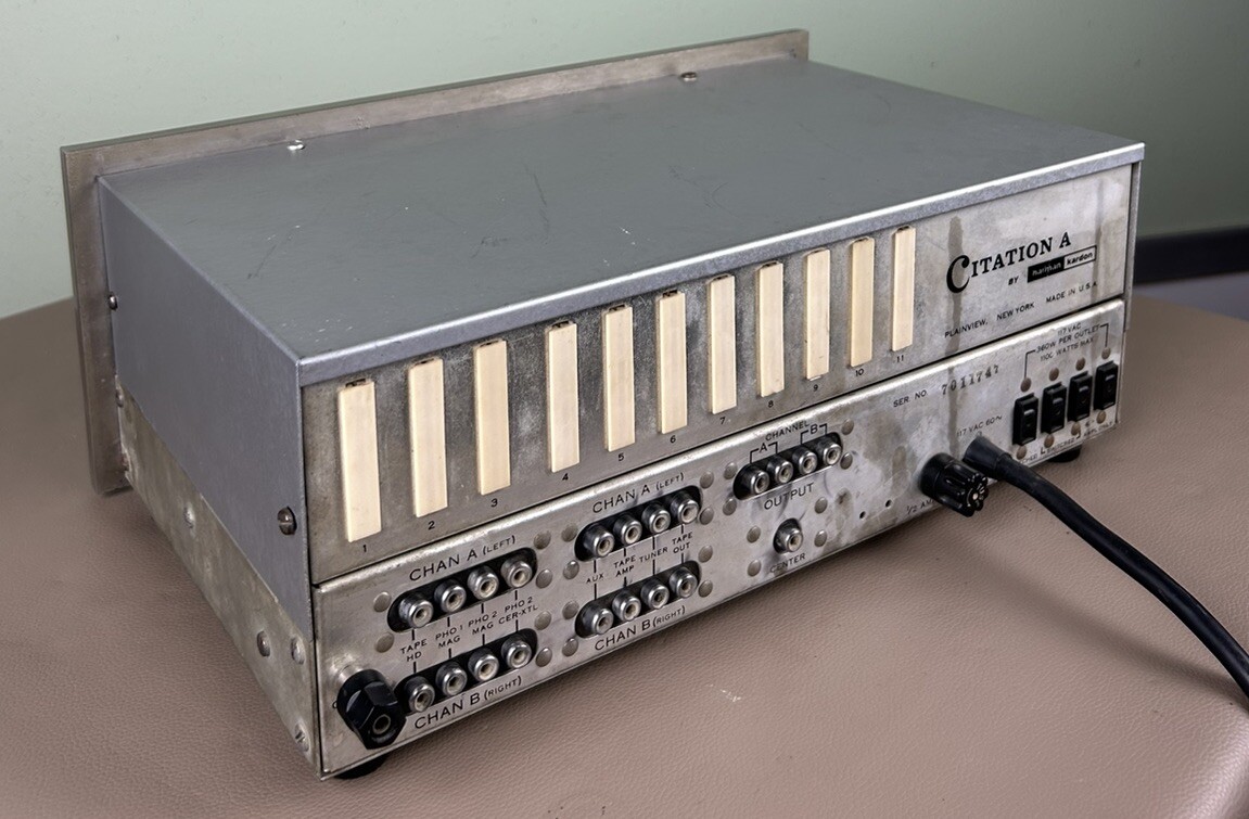 HARMAN KARDON CITATION A STEREO PREAMP