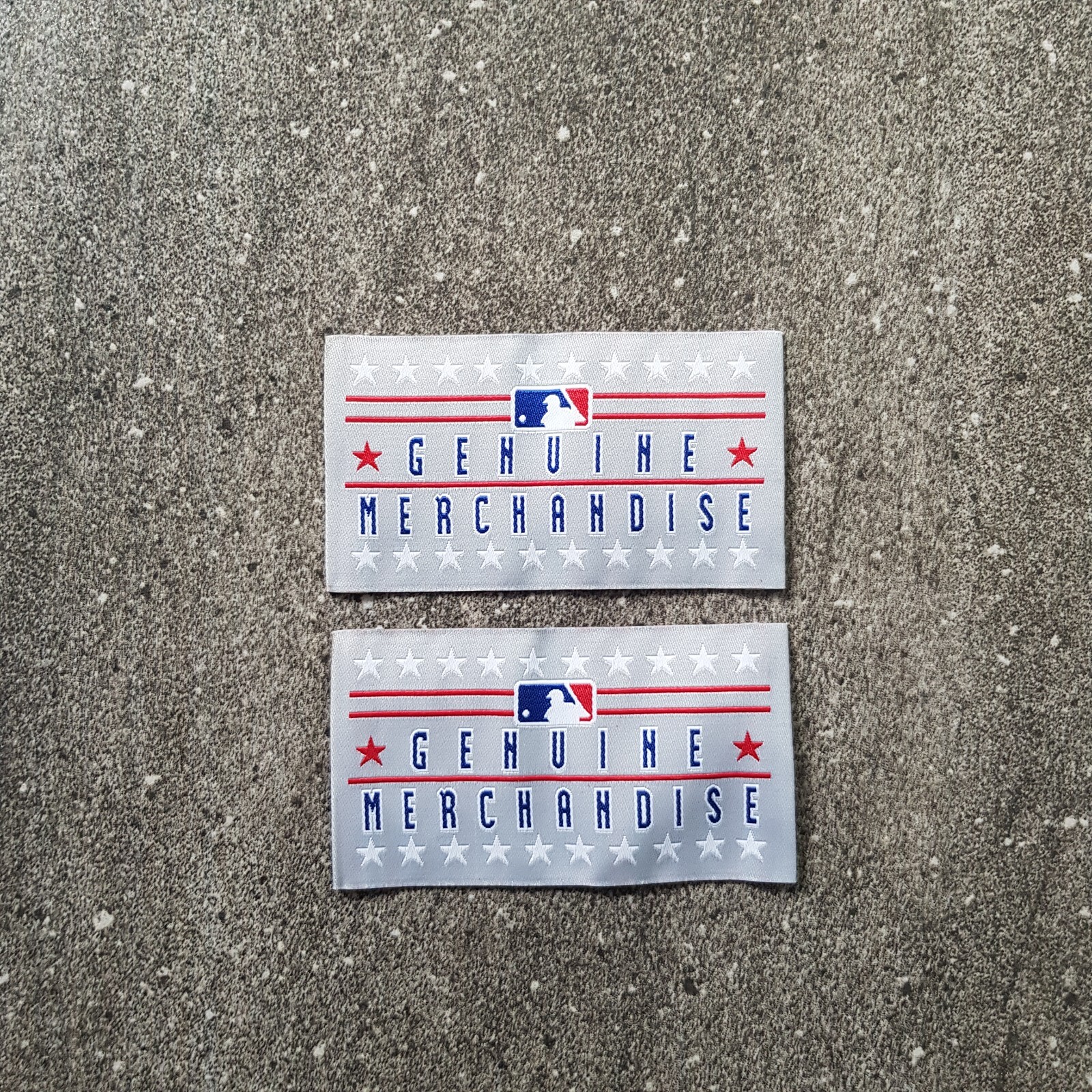 10pcs Jock Tags MLB Genuine Merchandise Patch Front Sewn it For Jersey