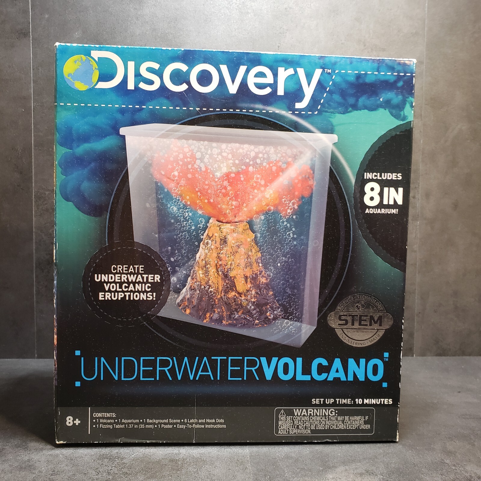 Discovery Science Kit Underwater Volcano Ages 12+ Homeschooling Sealed Box