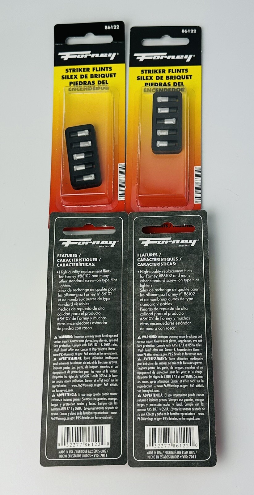 20 Flints Forney Replacement Striker Flint #86122