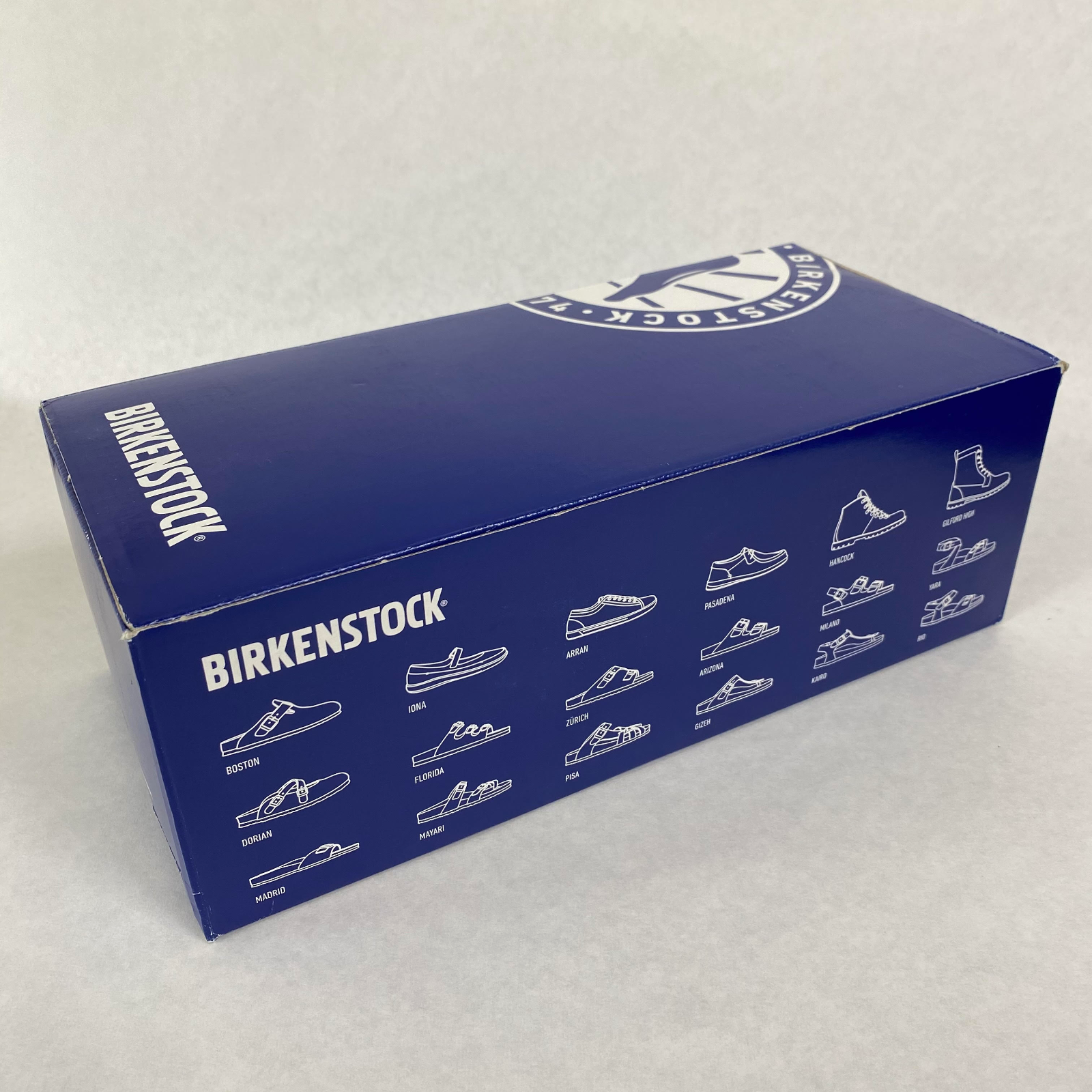 Birkenstock New w/ Box Boston Sky Blue Suede Leather Regular Width Select Size