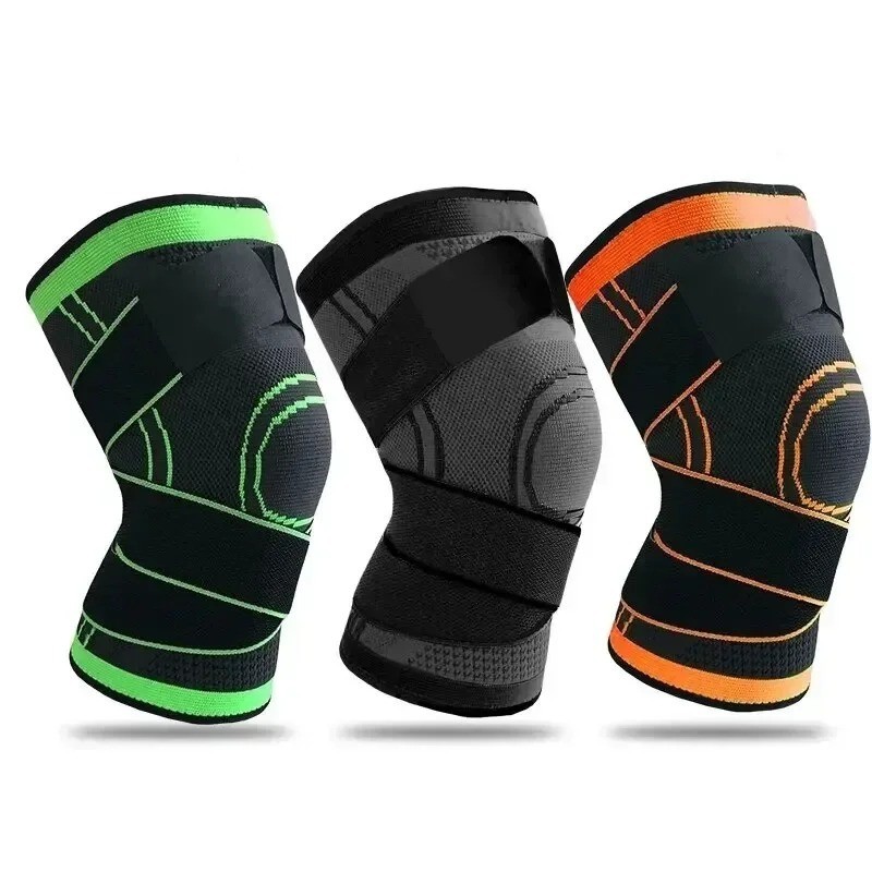 Knee Sleeve Compression Brace Support For Sport Gym Joint Pain Arthritis Relief