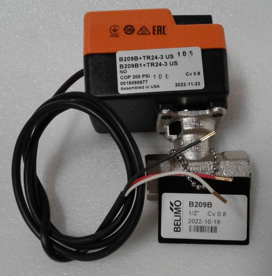 Belimo TR24-3 US Valve Actuator AC 24 Volt - New