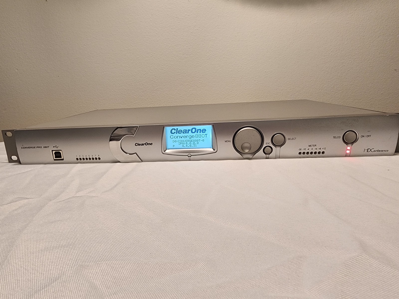 ClearOne Converge Pro 880T Digital Audio Mixer Pro Conference System 910-151-881