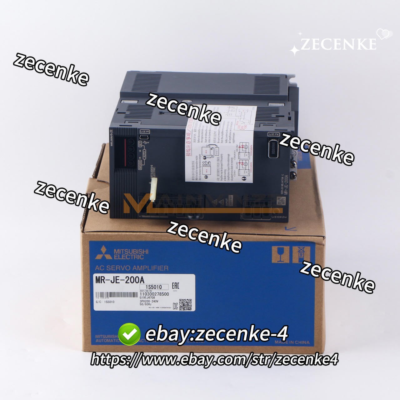 1PCS New Mitsubishi MR-JE-200A Servo Drive