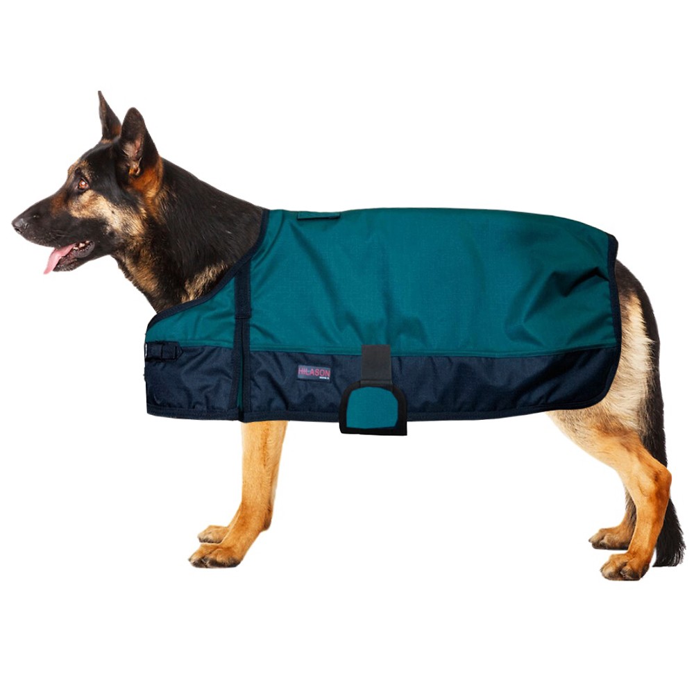 HILASON Waterproof Dog Winter Jacket Coat 1200D 200GSM Heavy Duty Turnout