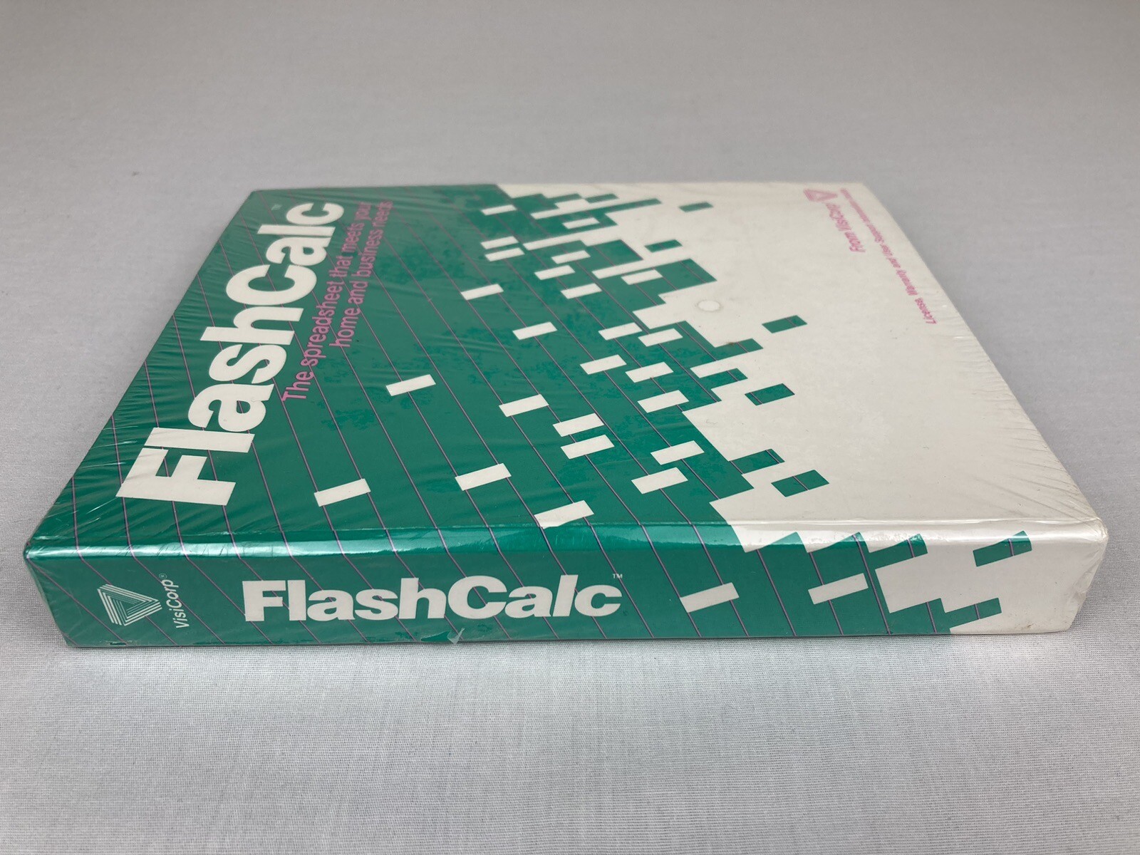 APPLE II Plus IIe IIc Software FlashCalc Spreadsheet Program All Original New!