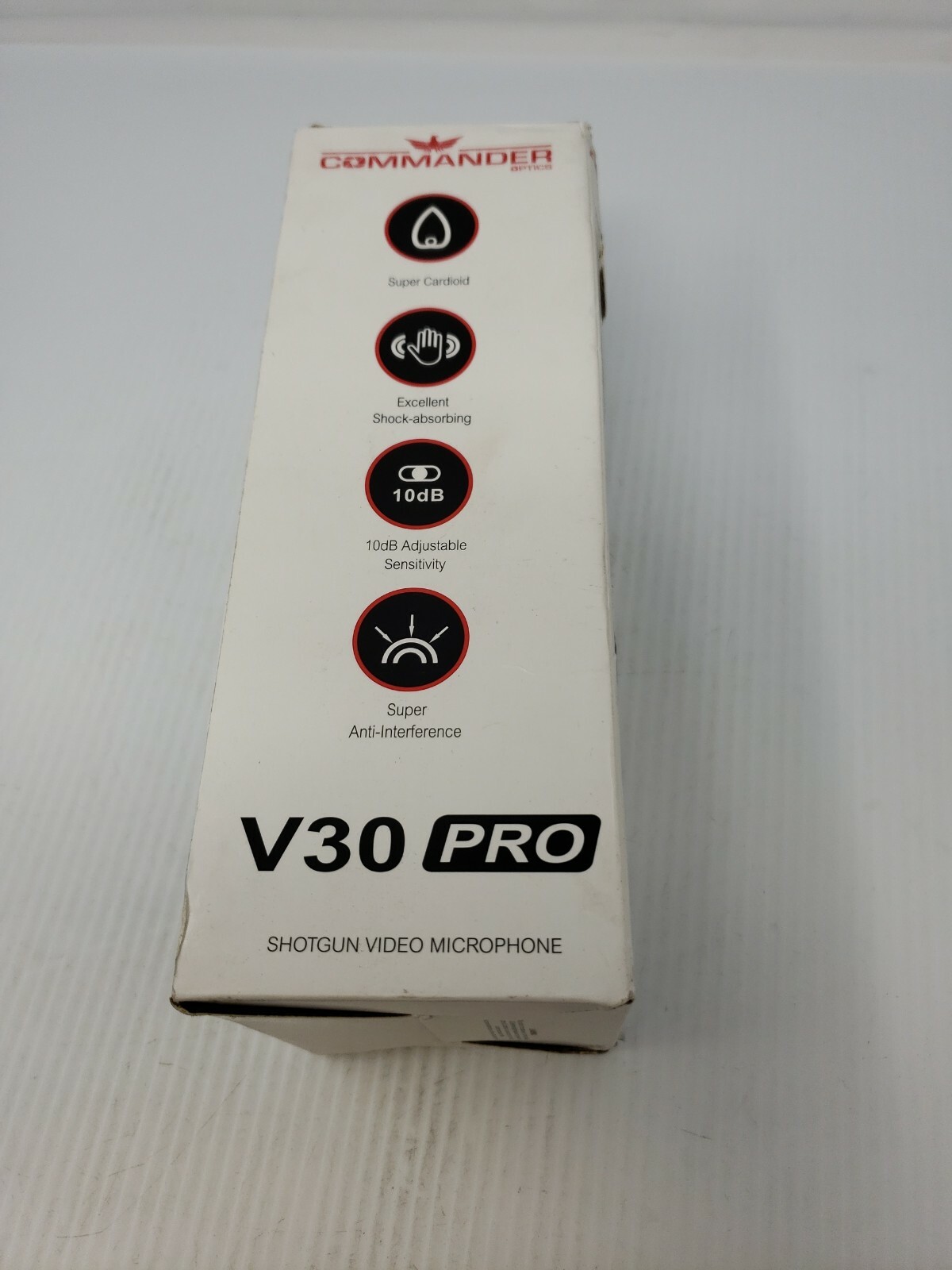 Commander Optics V30 Professional Directional Condenser Shotgun SEE DESCRIPTION
