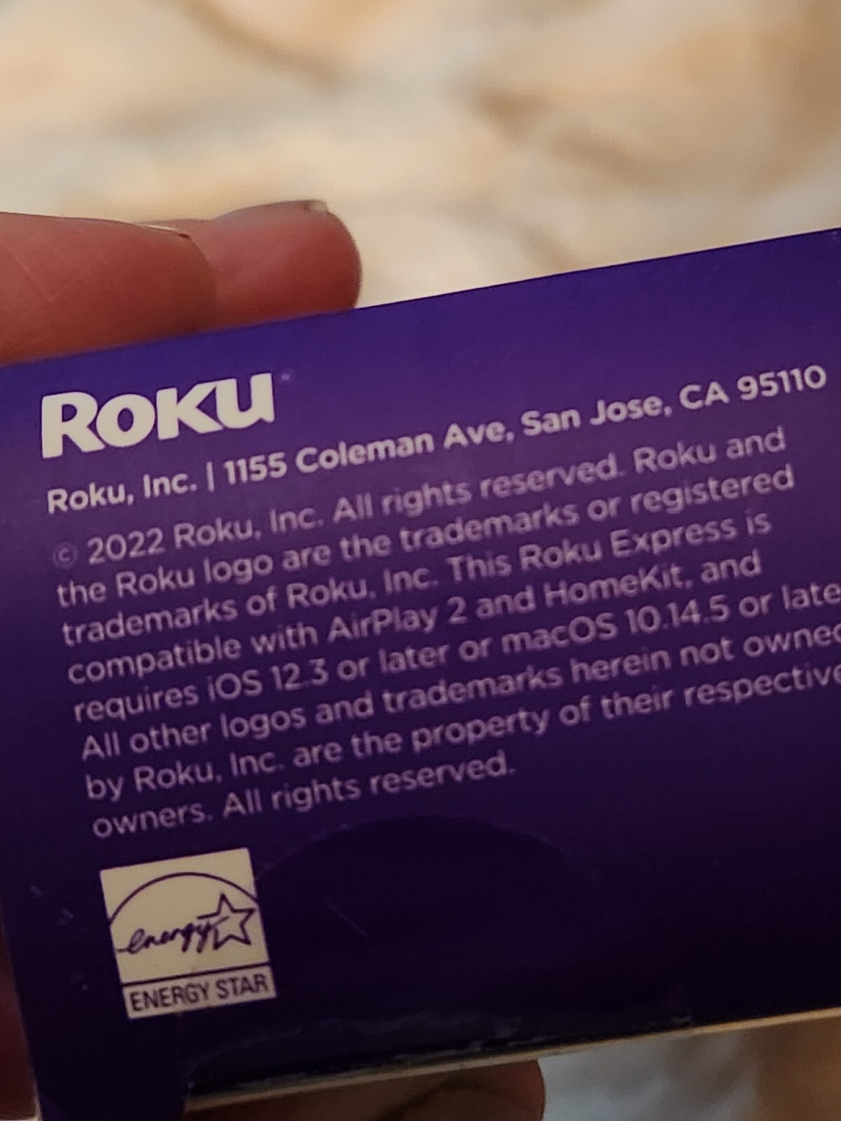 Roku Express HD Streaming Made EasyCable Remote Black (3960R) NIB