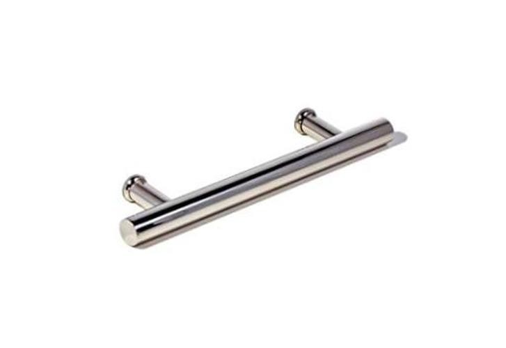 18 Inch Single-Sided Modern Stainless Steel Front Door Handle Chrome Mirror