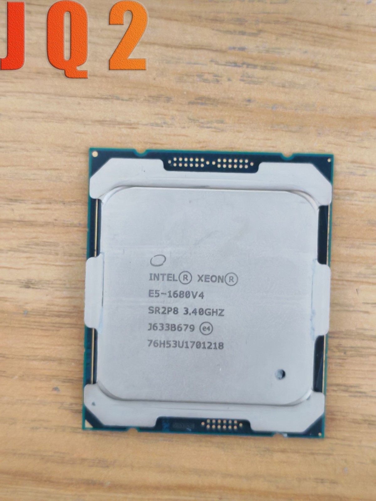 Intel Xeon E5 1680 V4 LGA 2011-3 Server CPU Processor 20M SR2P8 3.4GHz 8 Core