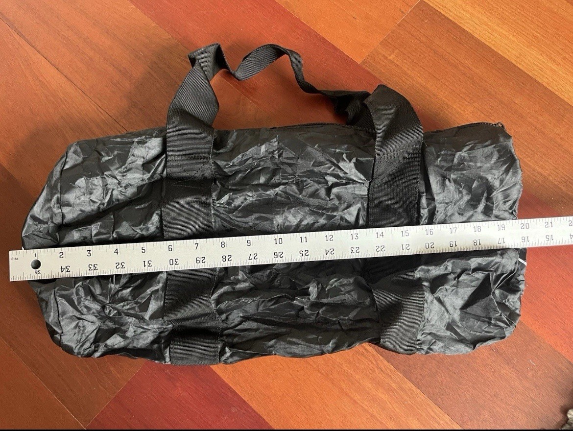 MTN2CTY Nomad Packable Duffel Bag - Black
