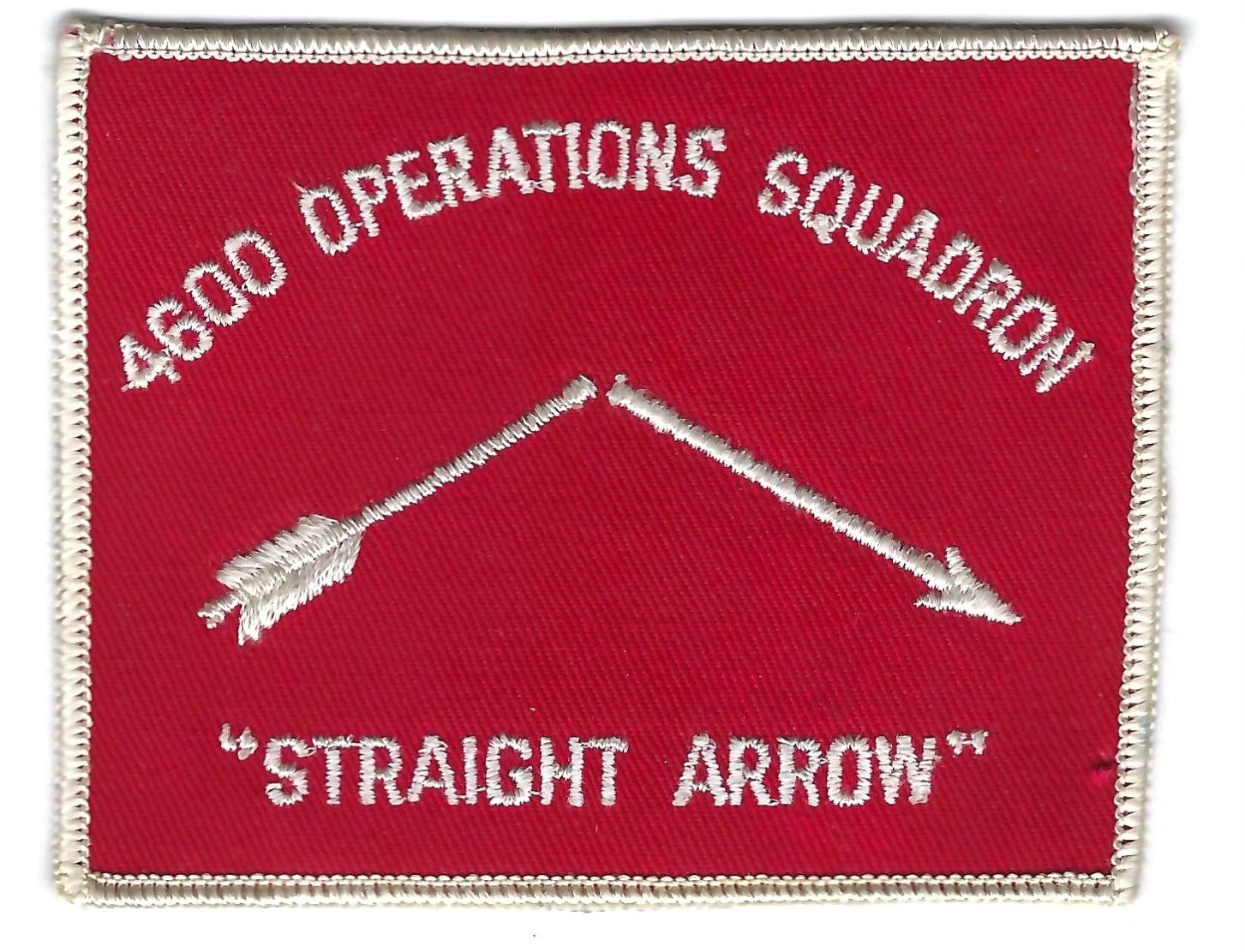 PATCH USAF  4600TH OPERATIONS SQUADRON PETERSON AFB   M 9