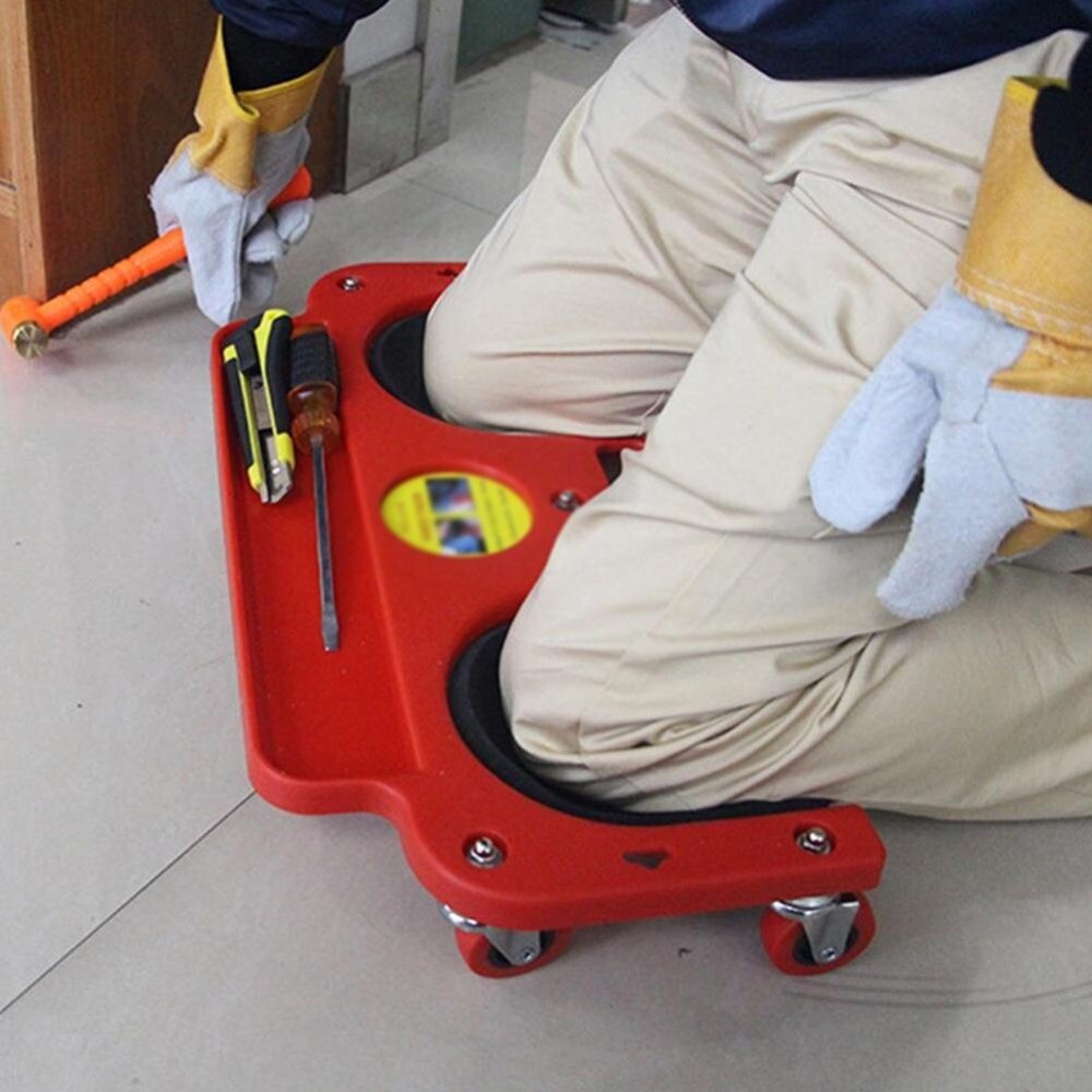 Rolling Knee Pads Platform with Wheels for Easy Mobility and Comfort