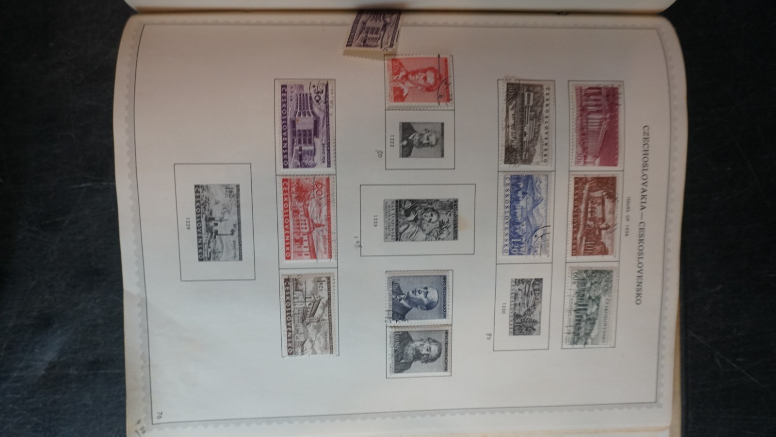 Czechoslovakia nice collection in album