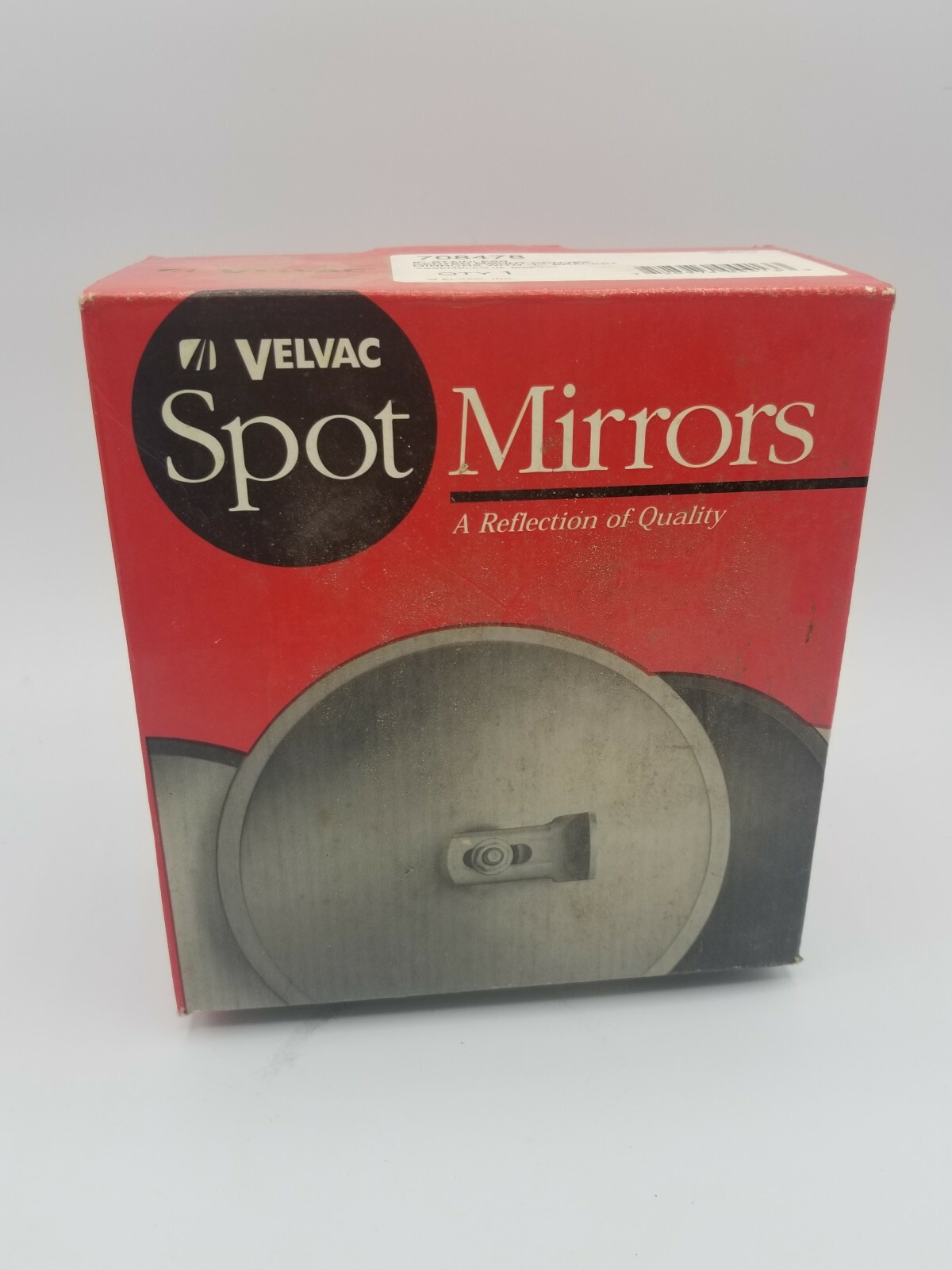 Velvac Stainless Steel Convex Spot Mirror Silver