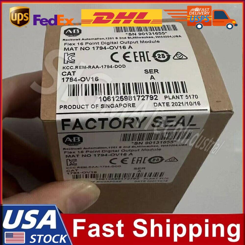 1P New Sealed 1794-OV16 / A Flex 16 Point Digital Output Module 1794OV16 USA