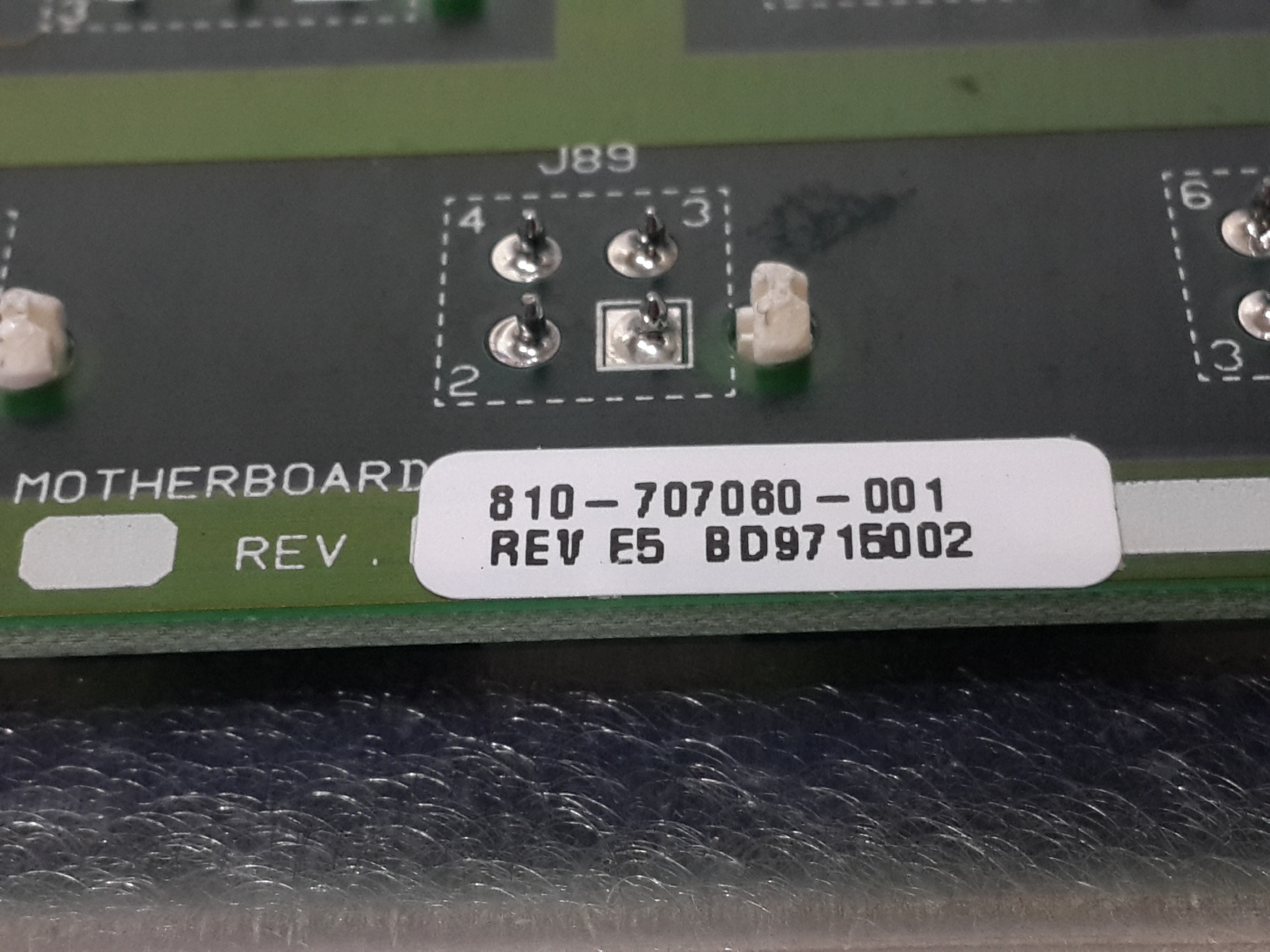 LAM PM3 NODE 3 MOTHERBOARD 810-707060-001 REV.E5