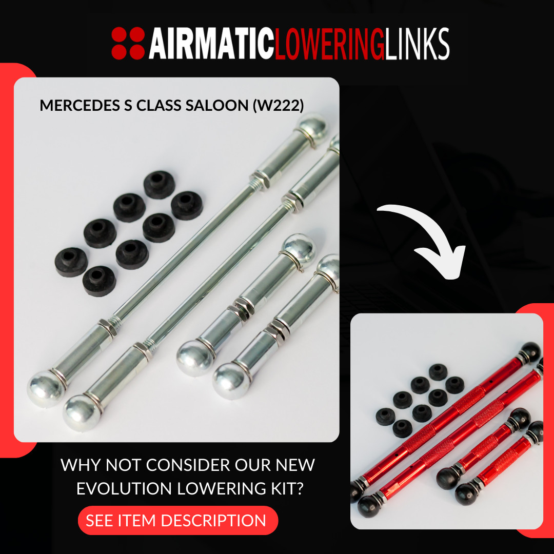Mercedes S63 Classe Liens D'Abaissement Kit S500 S550 S65 W222 C217 Entièrement