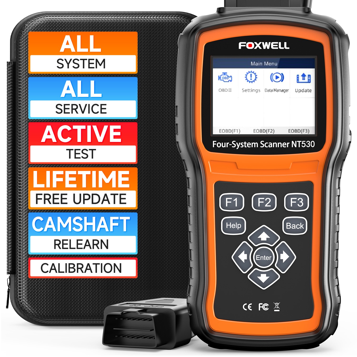 Foxwell NT530 Plus for MERCEDES BENZ Bidirectional OBD2 Diagnostic Scanner Oil