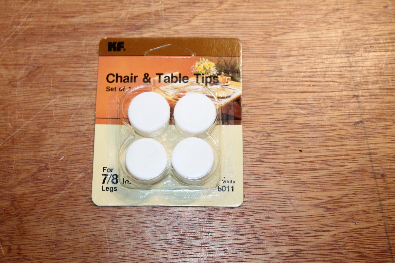 Lot Of 24 Waxman Model 6011 7/8 Inch Furniture Legs Tips Chair Tables White