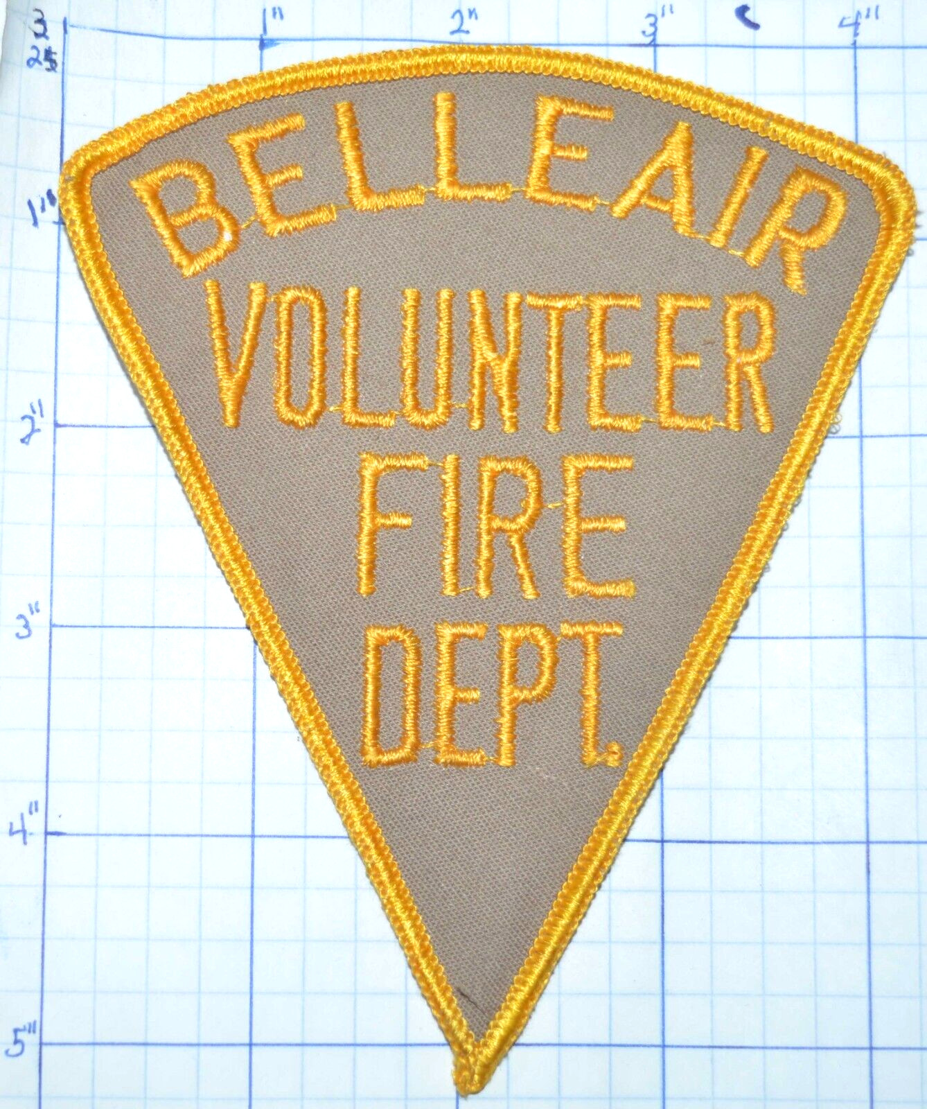 NEW JERSEY, BELLEAIR VOLUNTEER FIRE DEPT VINTAGE PATCH