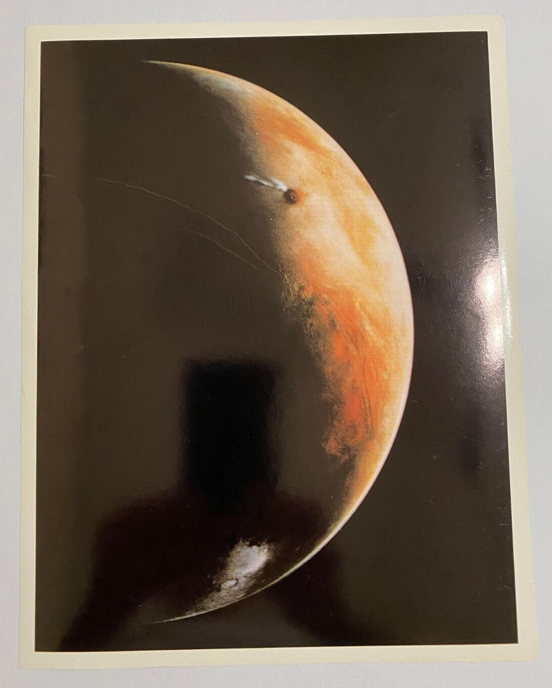 NASA Viking 2 JPL Lithograph Mars on Approach Vintage Original