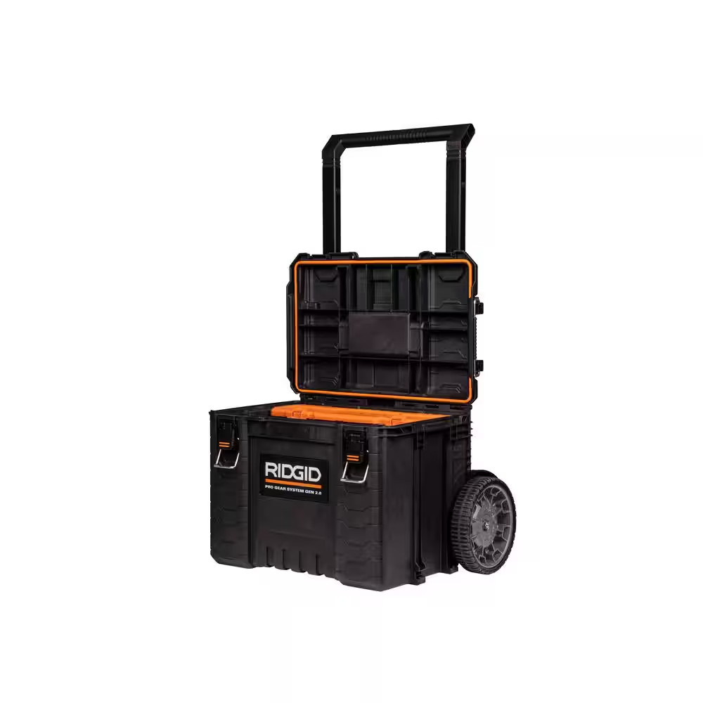 Pro Gear System Gen 2.0 Stackable Rolling Tool Box , 22 In. Heavy Duty Tool Box