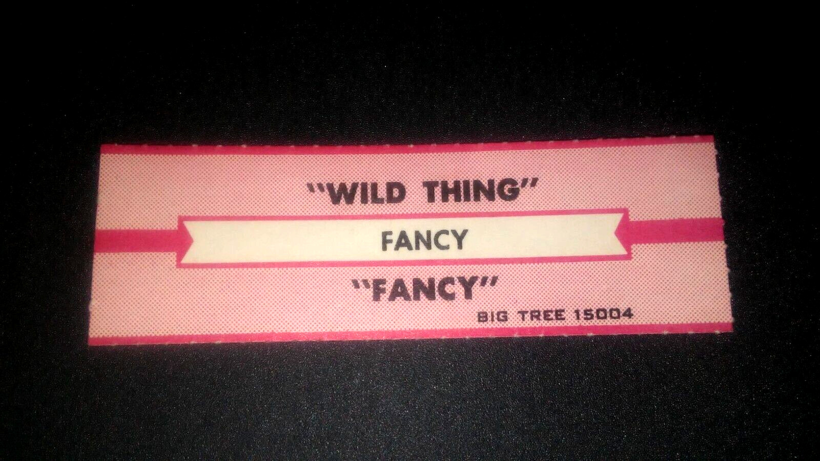 JUKEBOX STRIP (1) FANCY Wild Thing/Fancy 45 L@@K!