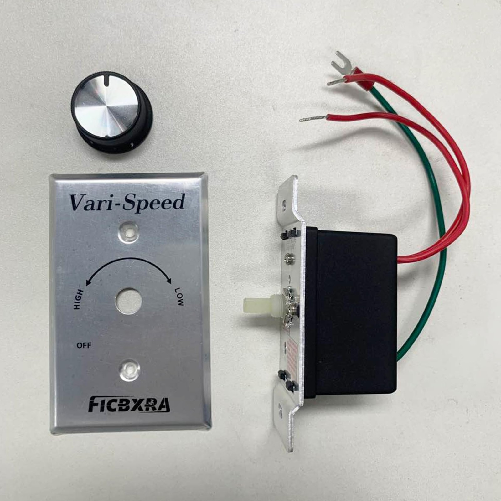 Speed Controller with On-Off Switch, 120 VAC 6.0 Amp Motor Variable Speed Con...