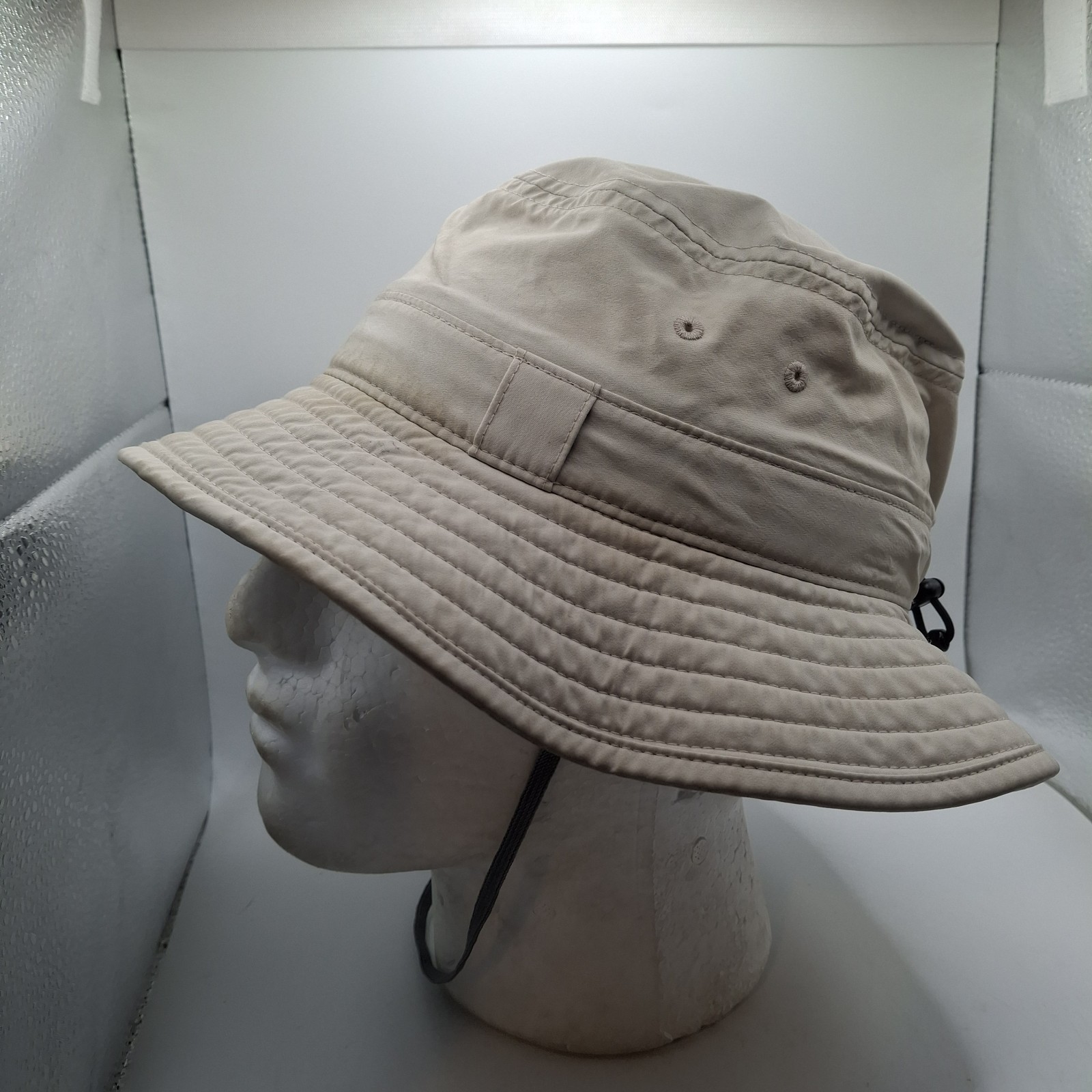 Beige Solar Escape Bcket Hat One Size