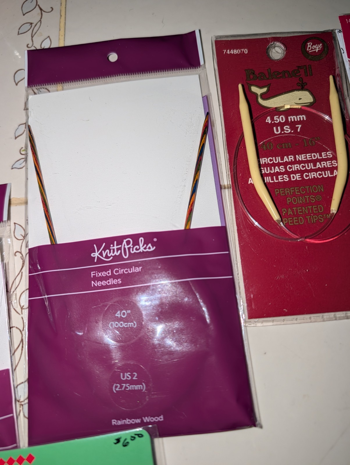 Lot Of Knitting & Crocheting Needles Vintage Boye Chiaogoo Clover & More