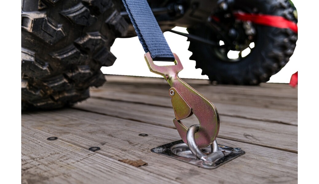 Caliber TrailBlazer ORV Tie-Downs with Carry Bag 4pk Motorcycle ATV/UTV PWC