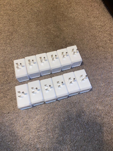 12 PACK - TP-Link Kasa Smart Wi-Fi Mini Plug Energy Monitoring White EP 25 15A