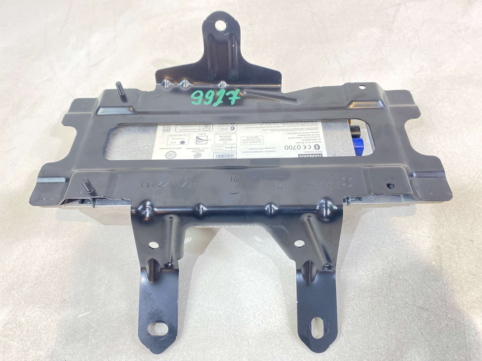 2011 - 2016 BMW 528I Telematics Communication Control Module w Bracket OEM
