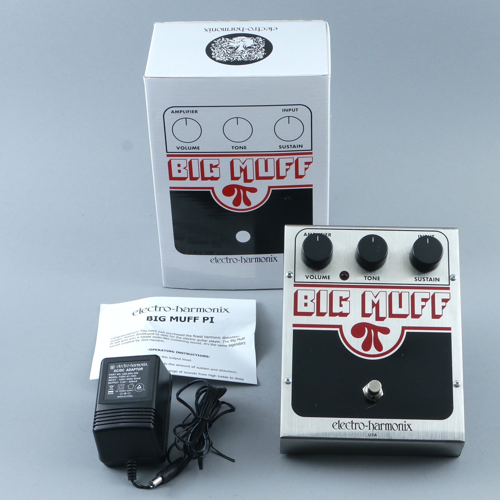 Electro-Harmonix Big Muff Pi Fuzz Guitar Effects Pedal P-30548