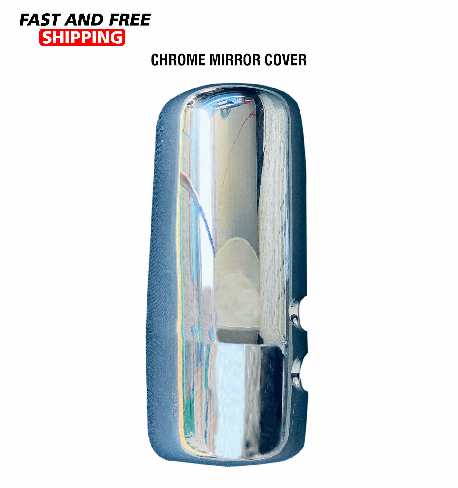 Fits Kenworth Truck T680 T880 Side Mirror Chrome Cover Right Passenger 2013-2018