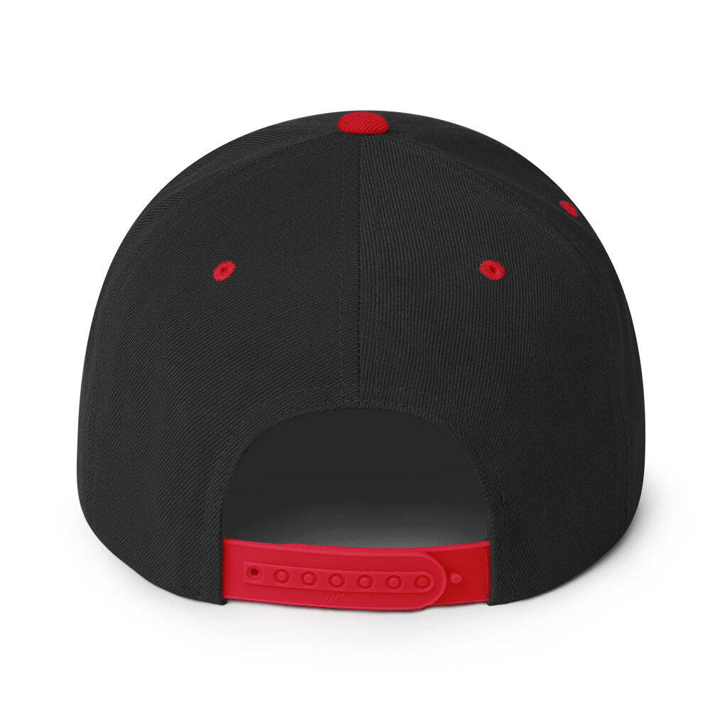 Snapback Hat - Flat Broke Ford Flathead V8