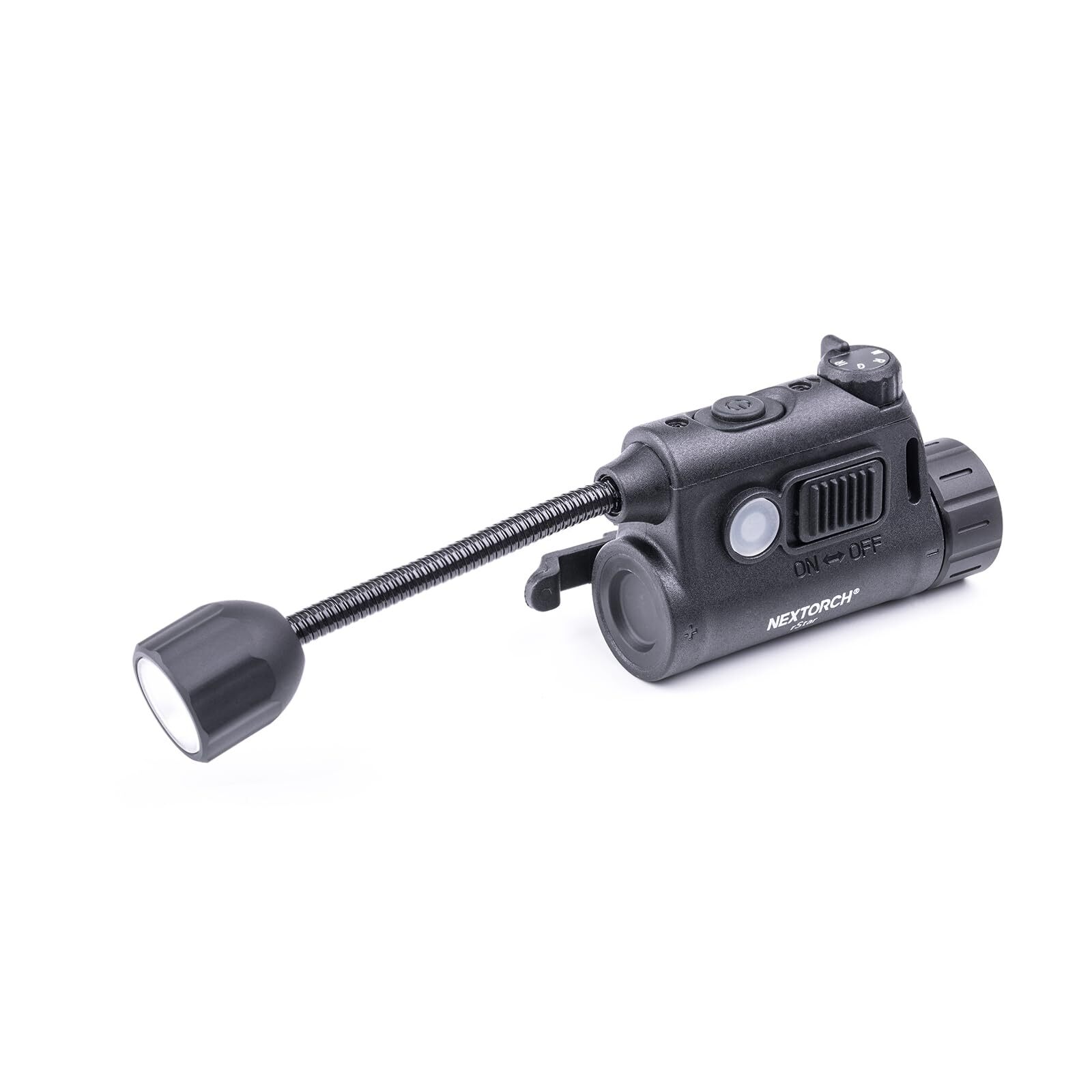 NEXTORCH rStar 4 in 1 Tactical Helmet Light with ARC Guide Rails, Webbing Clips,