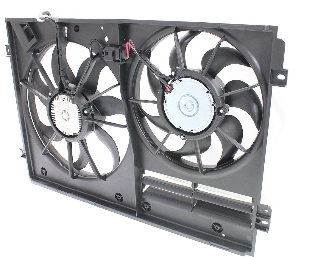 RADIATOR/CONDENSER FAN ASSEMBLY;WITH FAN CONTROL MODULE