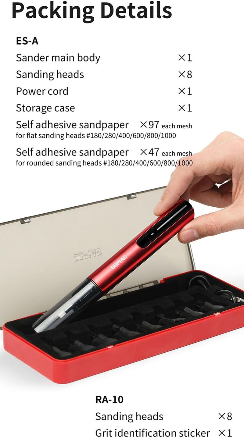 Electric Reciprocating Sander – Precision Multi-Speed Sanding Tool with Fine San