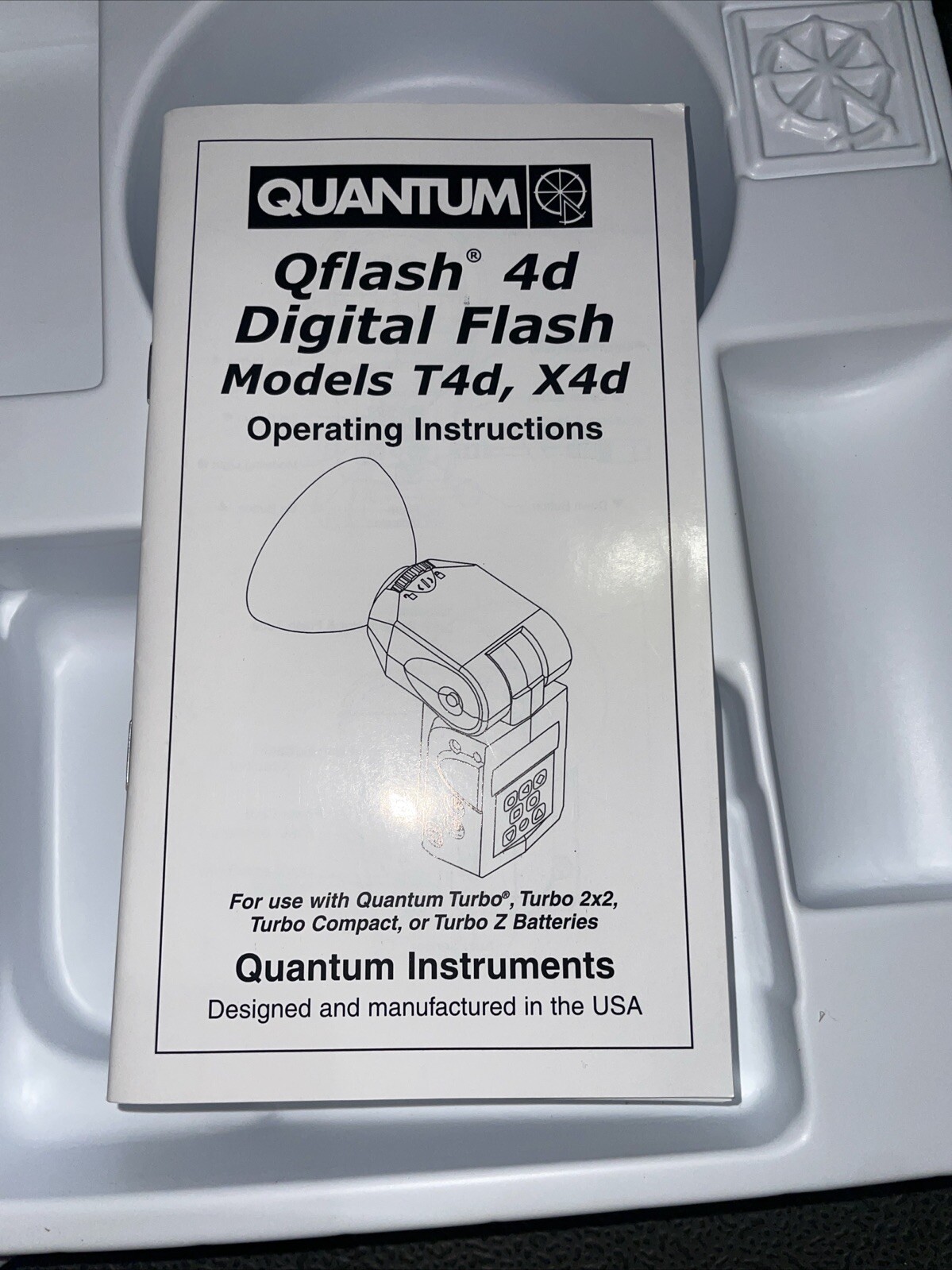Quantum Qflash T4d Open Box Ships Free!