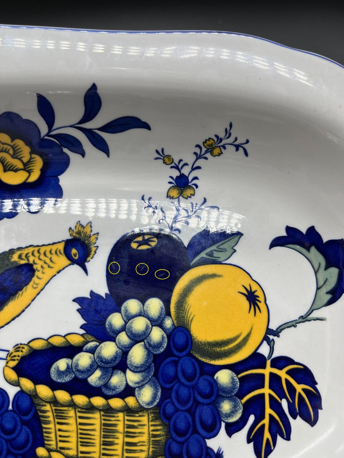 Spode Brafferton Oval Vegetable Serving Dish 9" Discontinued England