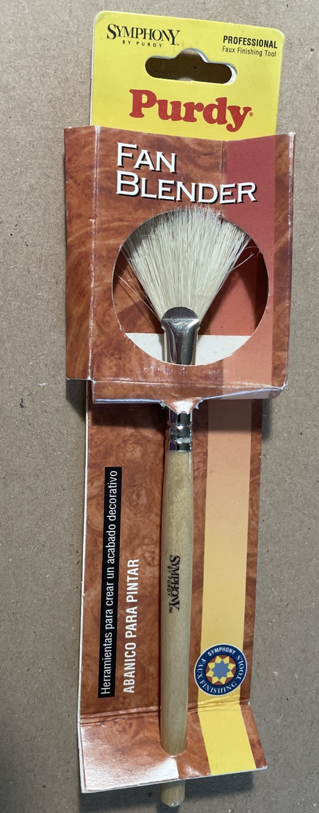 Symphony Purdy Fan Blender Brush NEW!!