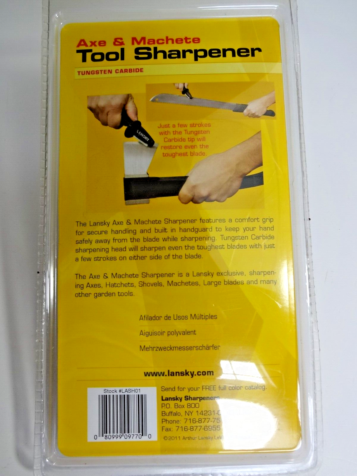 Lansky Axe & Machete Sharpener