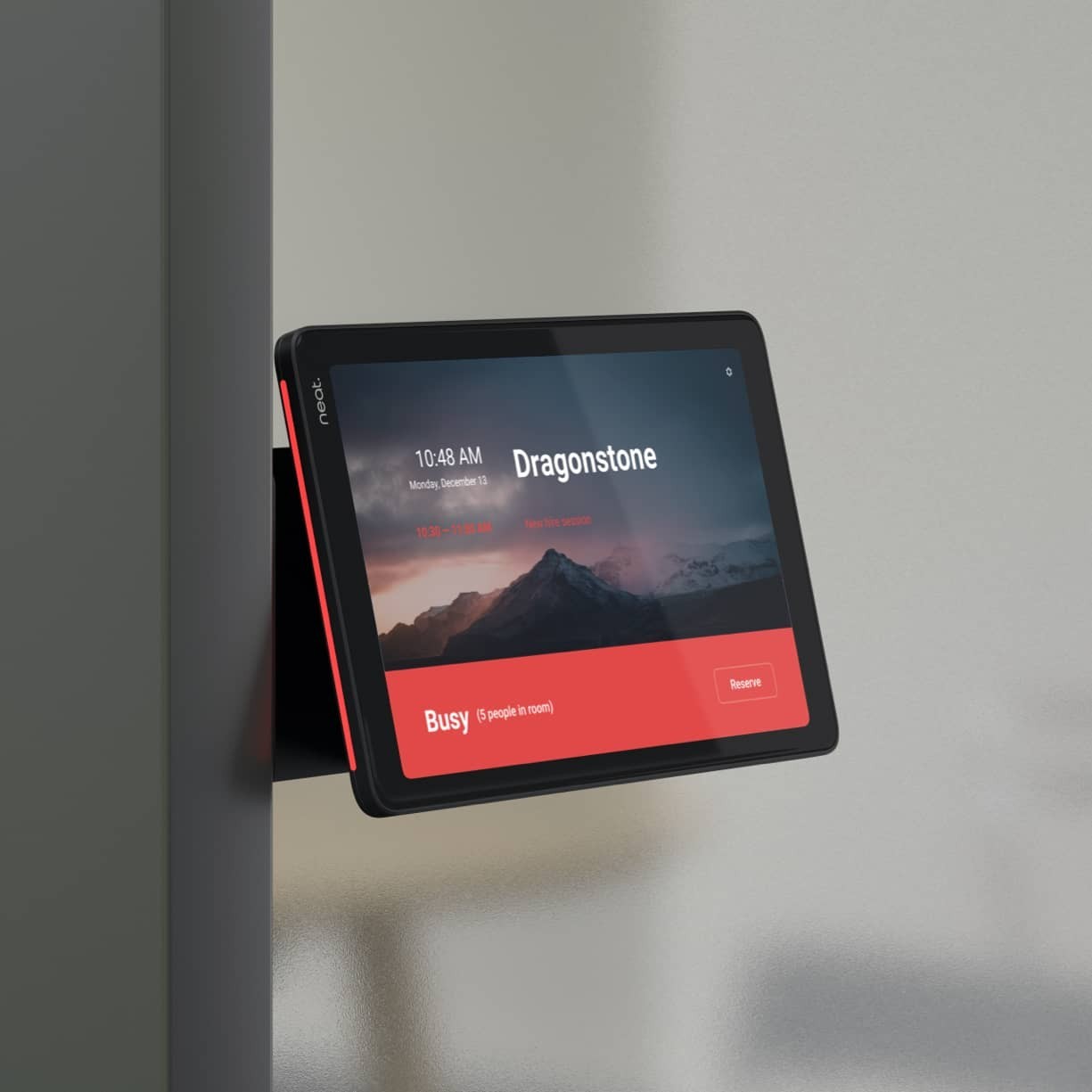 New in Box NEAT.PAD Room Controller Scheduling Display
