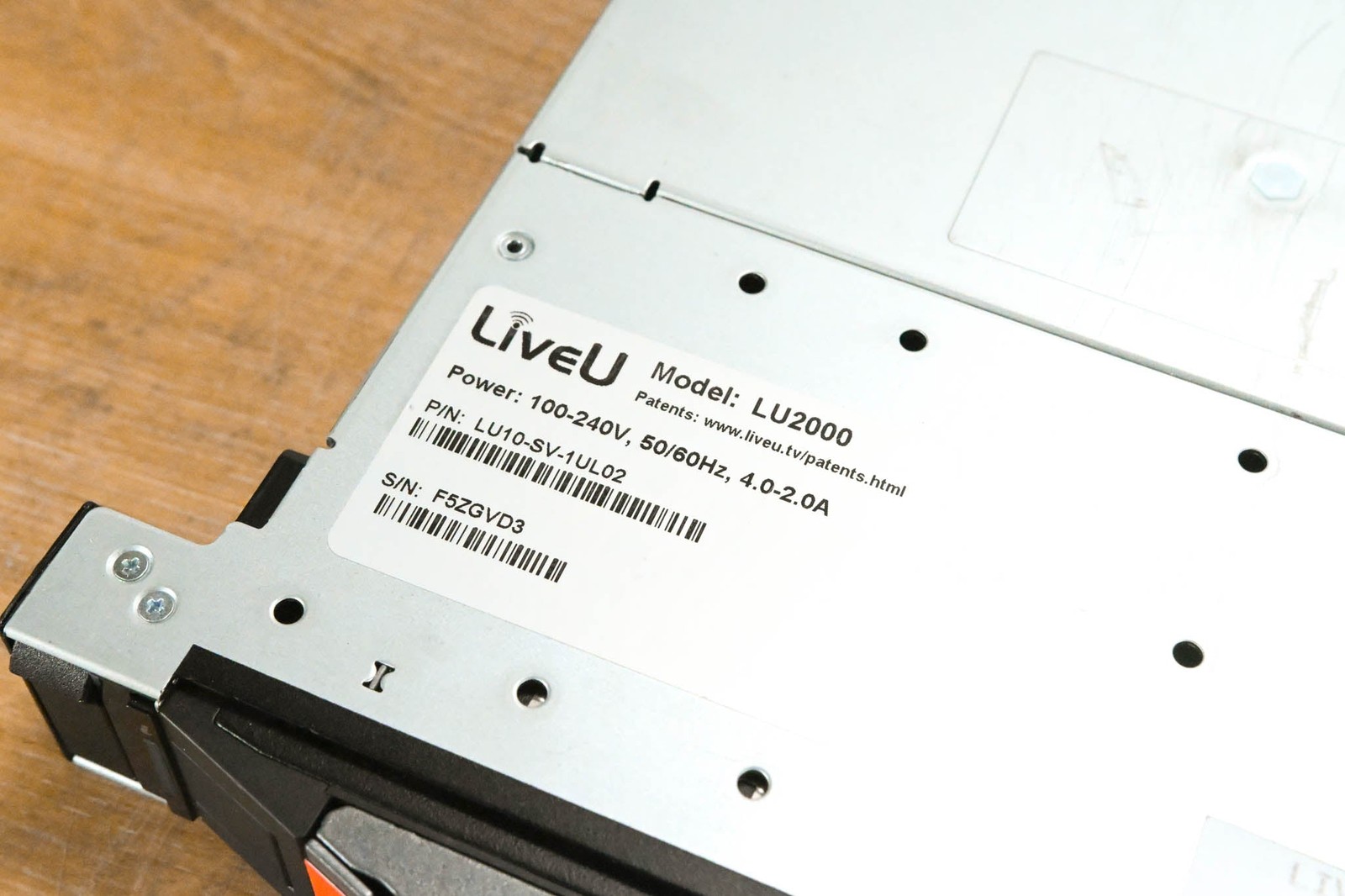 LiveU LU2000 Dual HD Output Decoder Server CG01ZAU