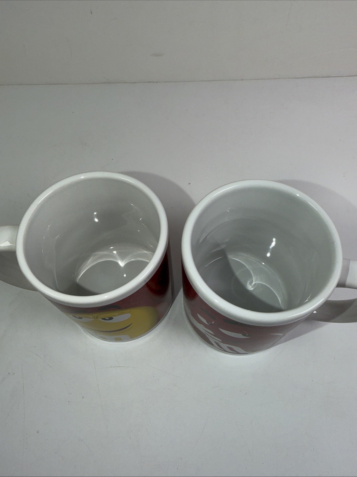 2015 Edition Red And Yellow M&M Mugs