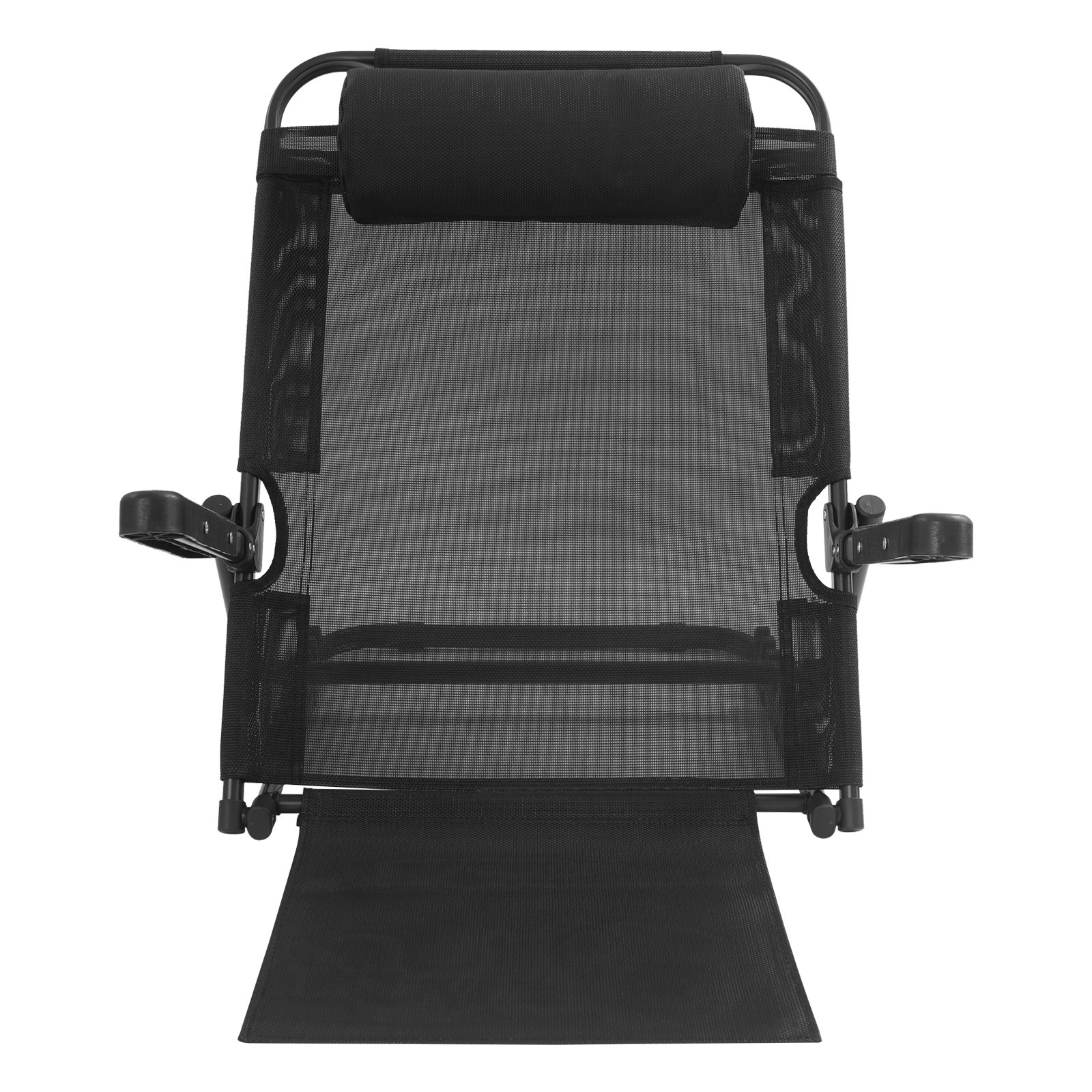 Adjustable Lifting Bed Backrest W/ Armrest Portable Backrest seat for Tatami