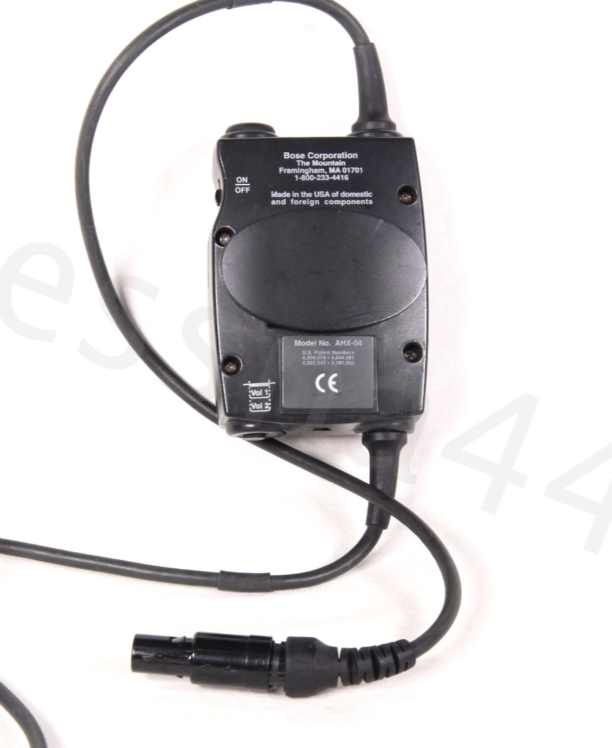BOSE AHX-04 Headset Microphone Control Module SHIP POWER Untested For Parts